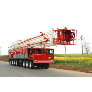 Oil Rig High Efficiency Double Winch Truck-mounted Oil Well Rotary Drilling Rig